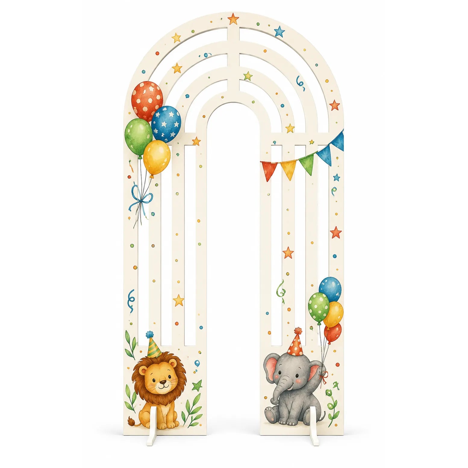 Arco Concentrico Stampato — archi concentrici con grafica personalizzata SagoMax