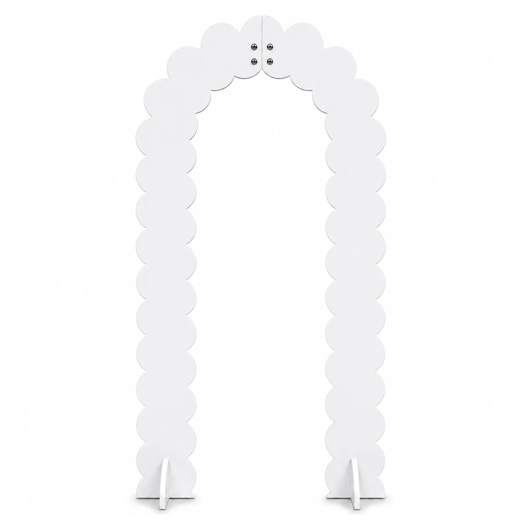 Arco Smerlato Bianco Richiudibile