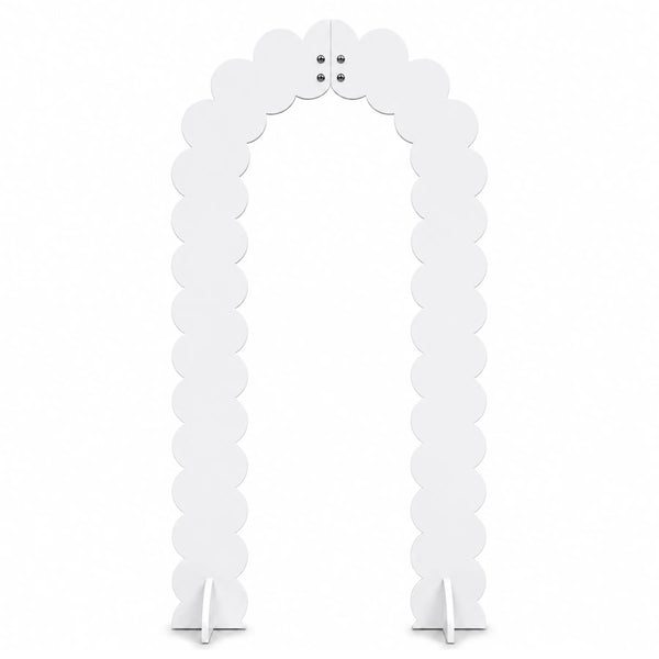 Arco Smerlato Bianco Richiudibile