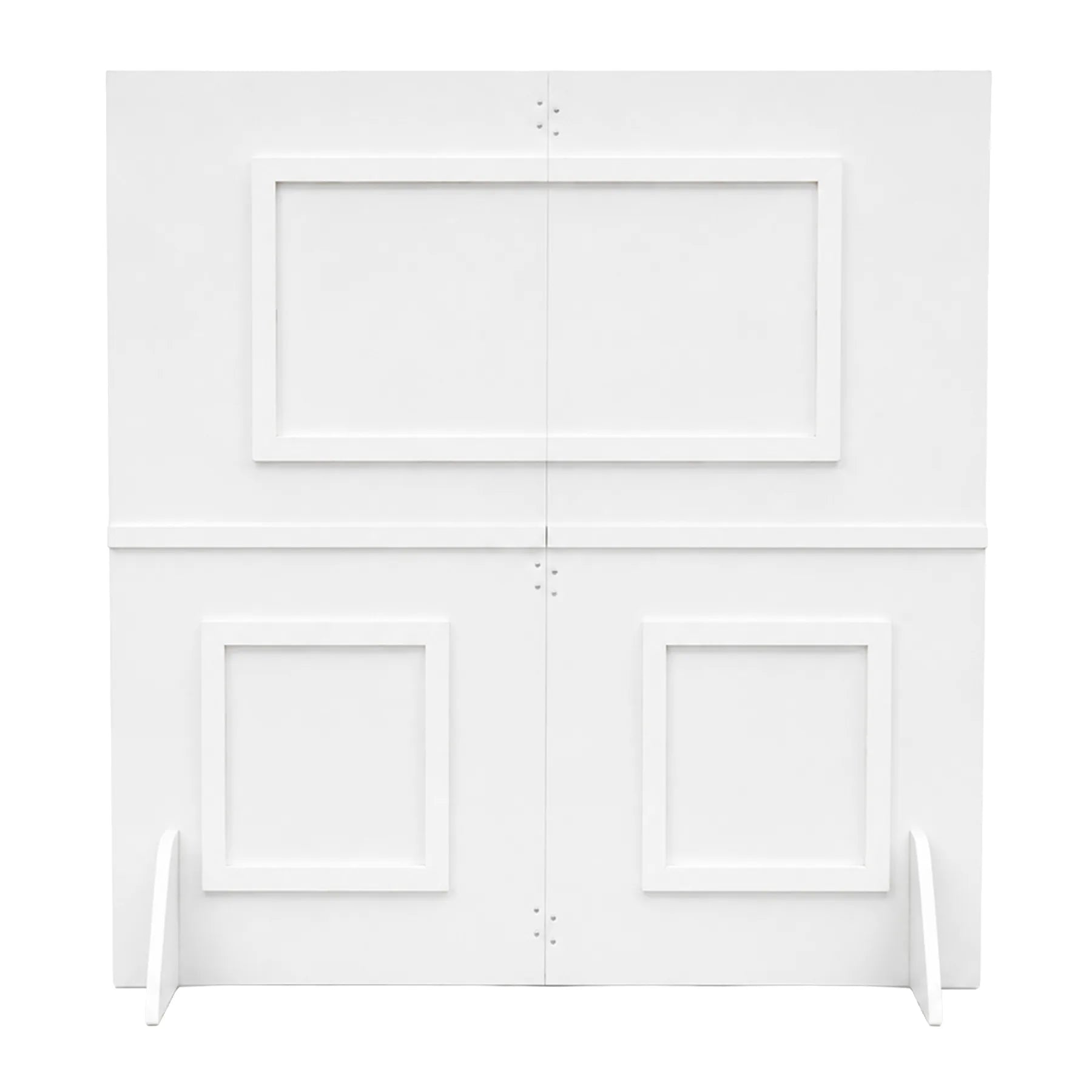 Fondale Boiserie Bianco Richiudibile