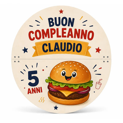 Fondale Tondo Stampato Richiudibile