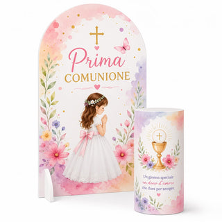 Comunione — Set Lite allestito per la Prima Comunione, scenografia completa SagoMax