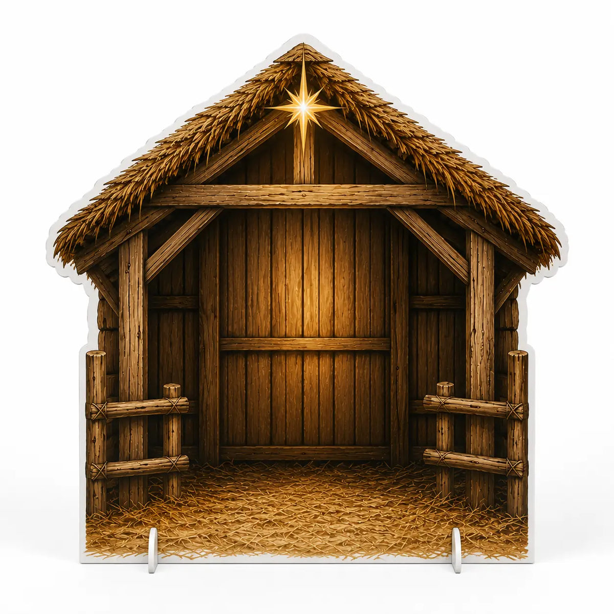 Capanna — sagoma del presepe classico