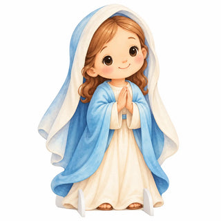Madonna — sagoma del presepe tenero
