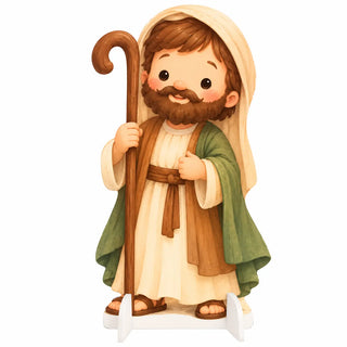 San Giuseppe — sagoma del presepe tenero