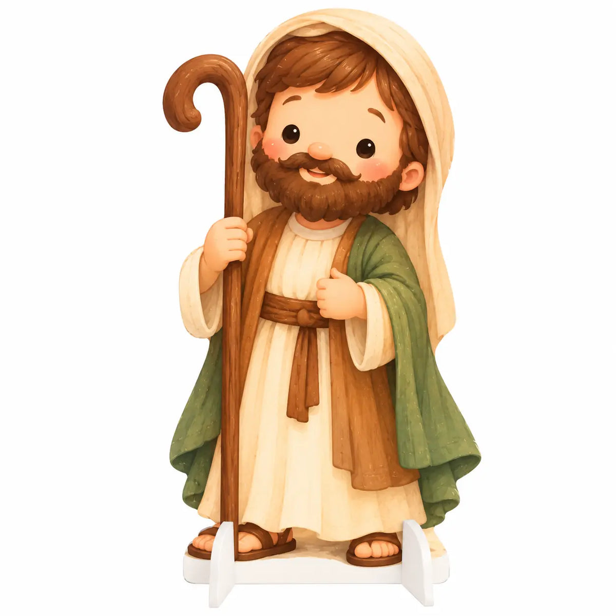 San Giuseppe — sagoma del presepe tenero