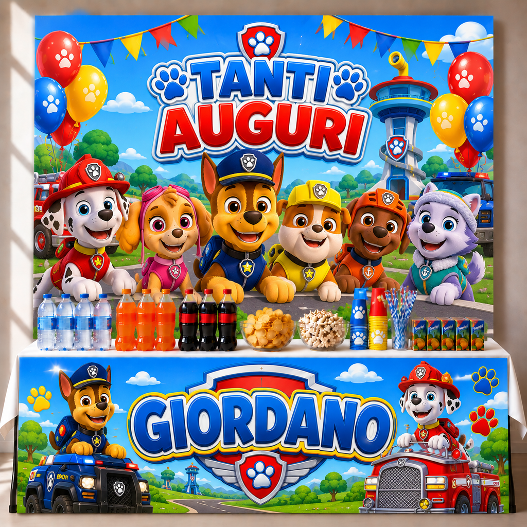 Giordano Paw Patrol