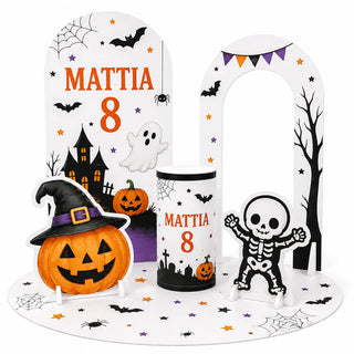 Halloween — Set Max allestito per Halloween, scenografia completa SagoMax
