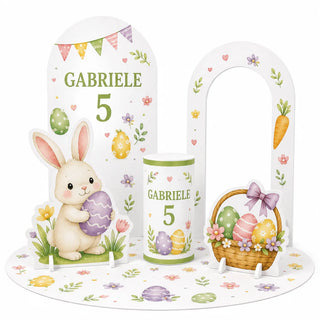 Pasqua — Set Max allestito per la Pasqua, scenografia completa SagoMax