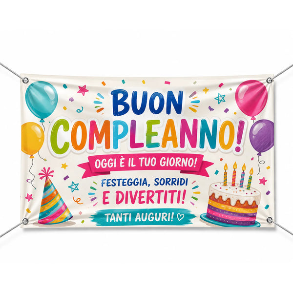 Striscione in PVC