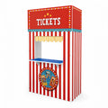 Stand Ticket — stand scenografico a tema biglietto su misura, SagoMax